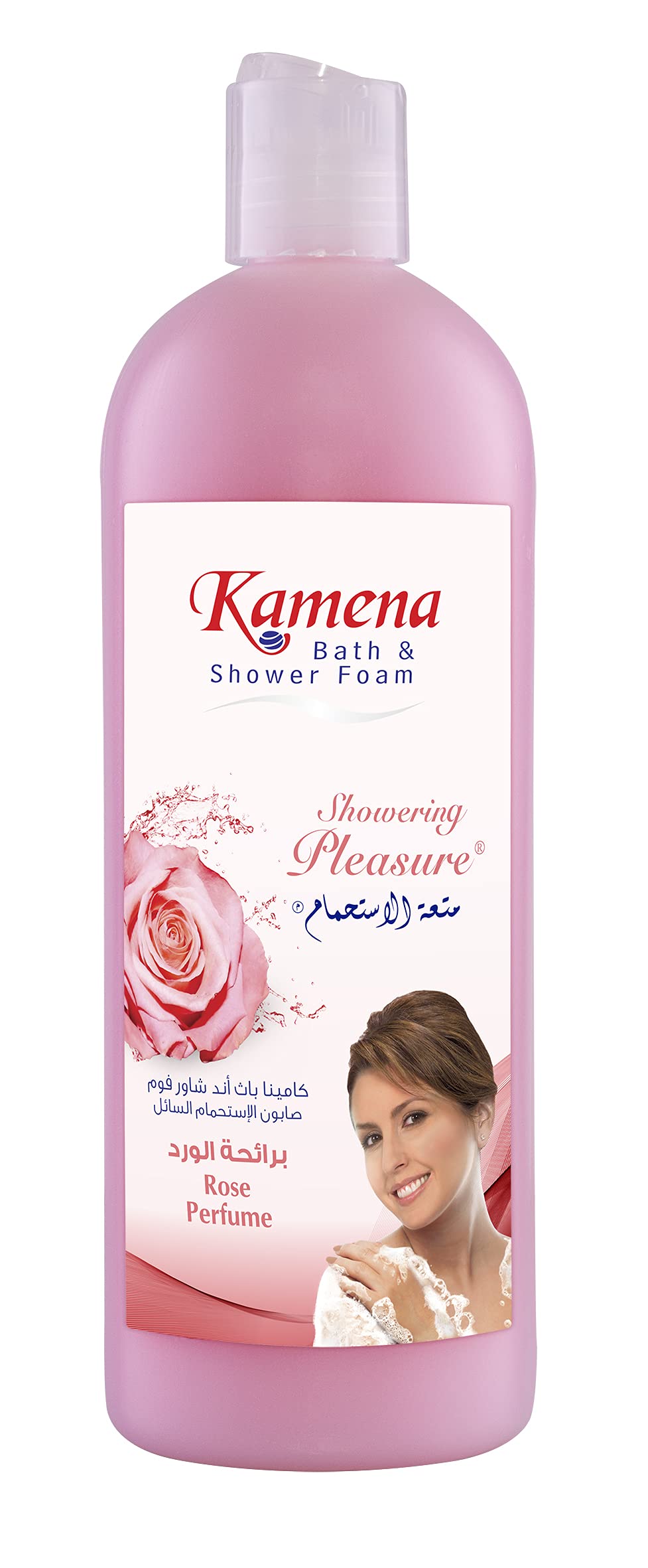 Kamena bath and shower foam , shower gel rose perfume