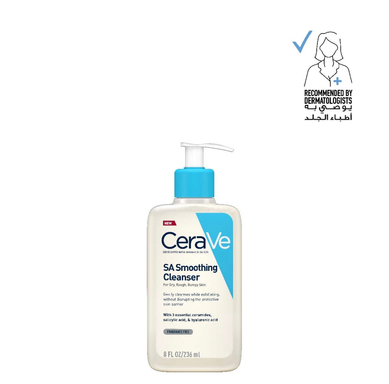 Cerave Sa Smoothing Cleanser For Dry Skin 236ml