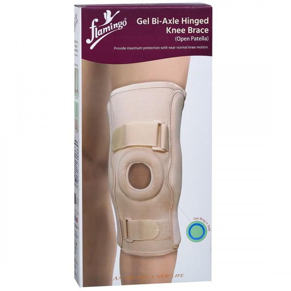 Flamingo Gel Bi-Axle Hinged Knee Brace ORIGINAL ( Made in India )