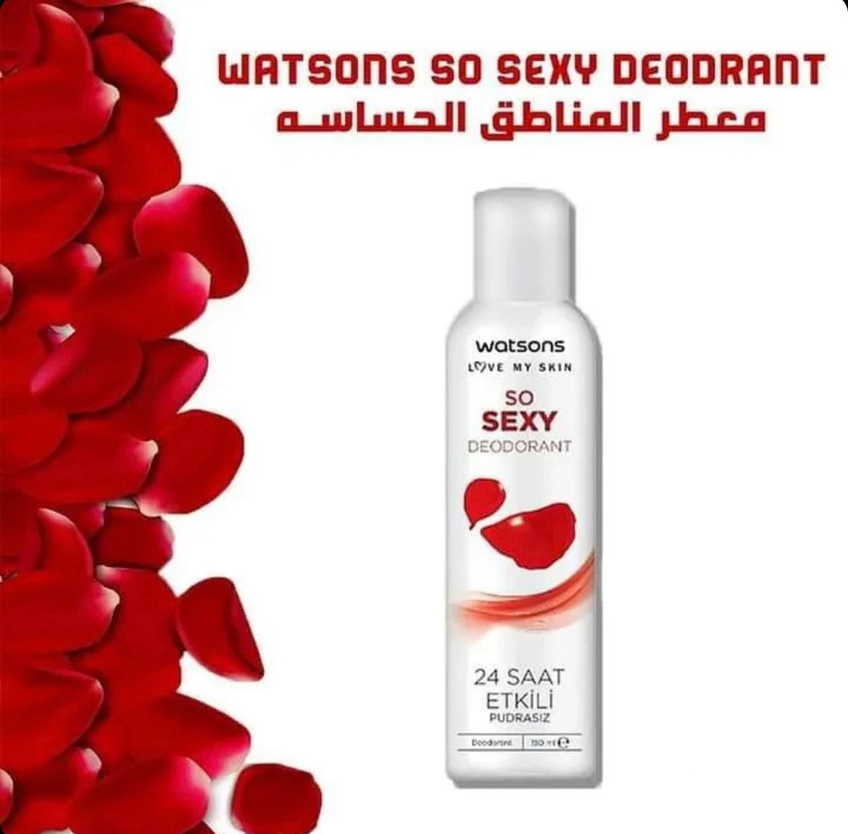 Watsons so sexy bikini deodorant spray