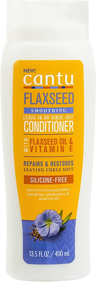 Cantu flaxseed leave in or rinse out conditioner 400ml