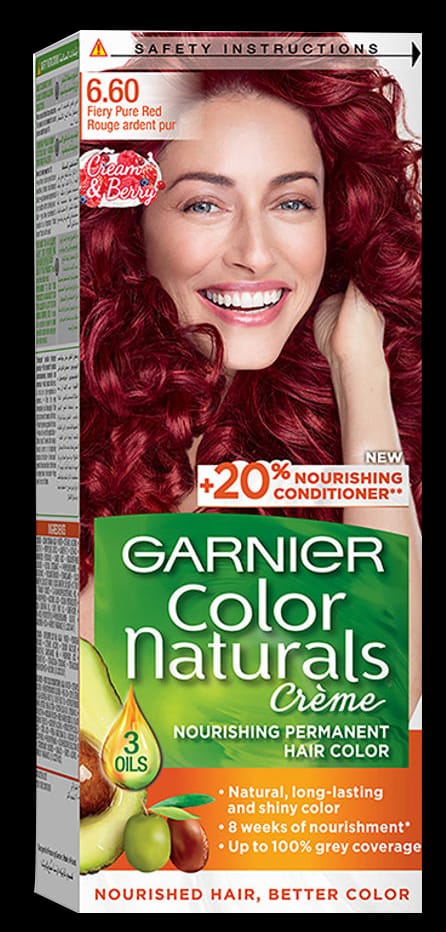 garnier color naturals 6.60 Pure Red