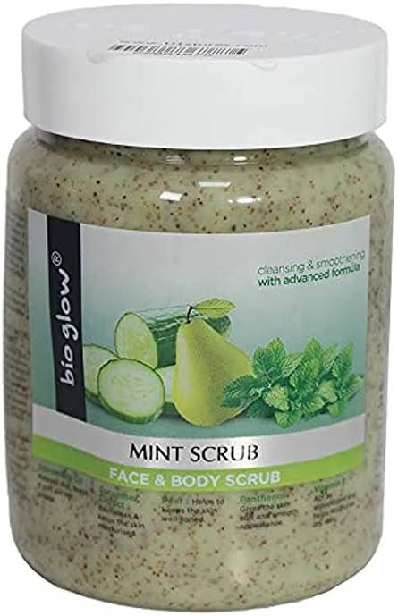 Bio Glow Mint scrub (Face & Body scrub)