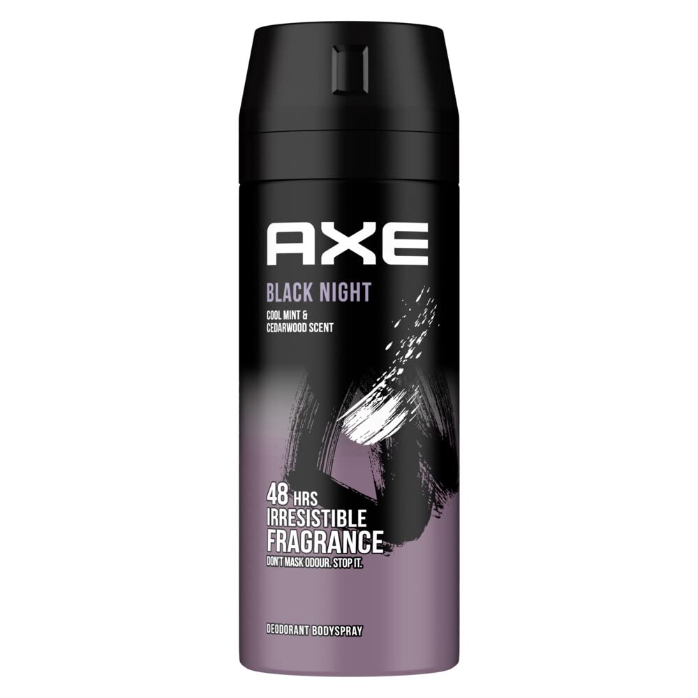 axe black night spray