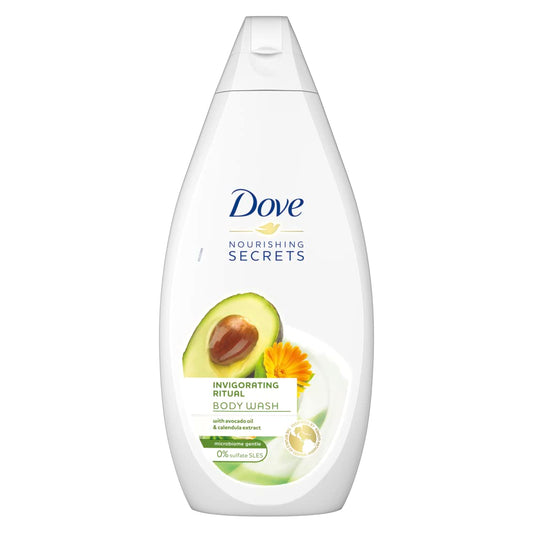 Dove nourishing secrets with avocado shower gel