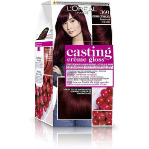 loreal casting creme gloss   360 Dark Red