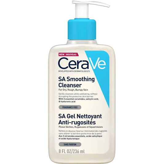 Cerave Sa Smoothing Cleanser For Dry Skin 236ml