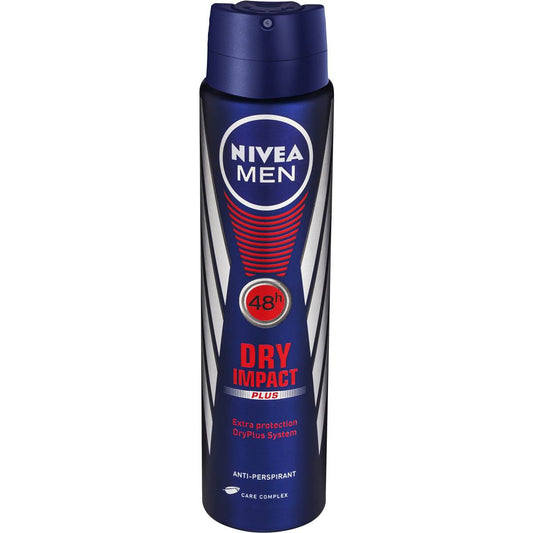 nivea dry impact spray