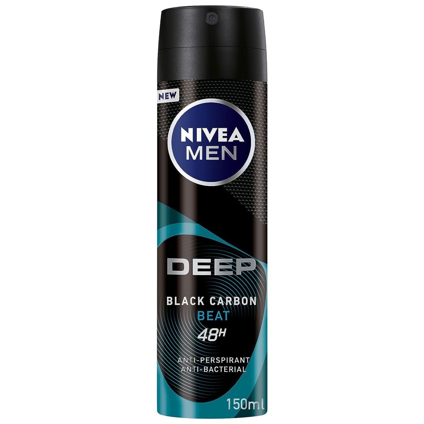 nivea deep black carbon beat spray
