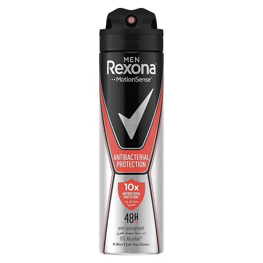 rexona men antibacterial protection deo spray 48H