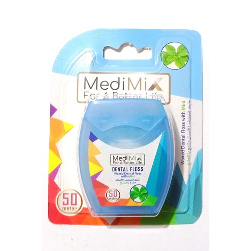 Medimix Dental Floss Waxed with Mint