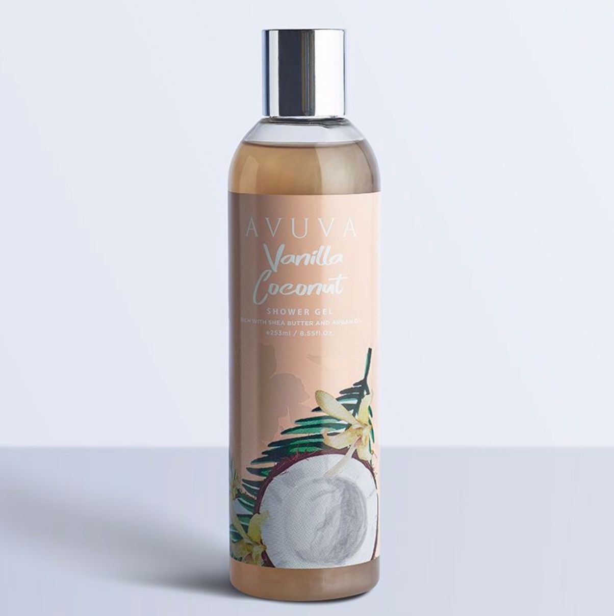 avuva vanilla coconut shower gel 253 ml