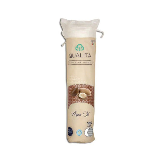 Qualita Makeup Cotton with Argan Oil 100PCS