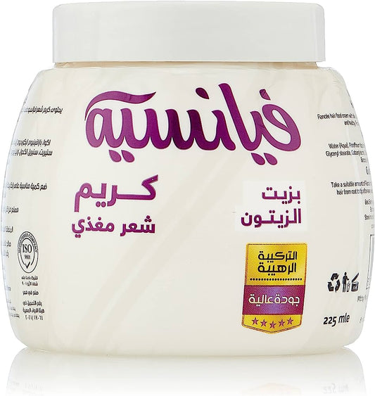 Fiancee Hair Food Cream with Olive Oil 225ml