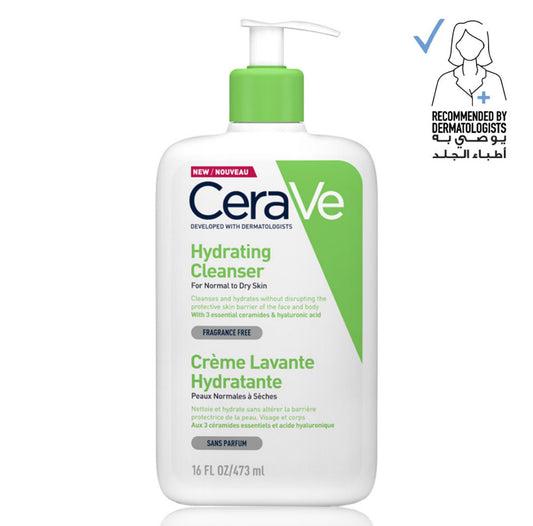 Cerave Hydrating Normal & Dry Skin Cleanser 473ml