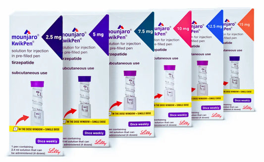 1 Mounjaro KwikPen 2.5 , 5 , 7.5 , 10 , 12.5