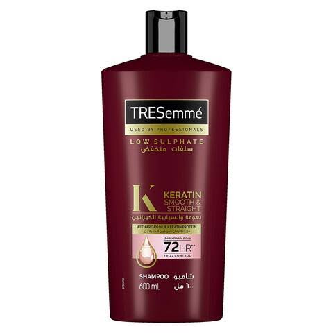 Tresemmè keratin smooth & straight   shampoo 600 ml