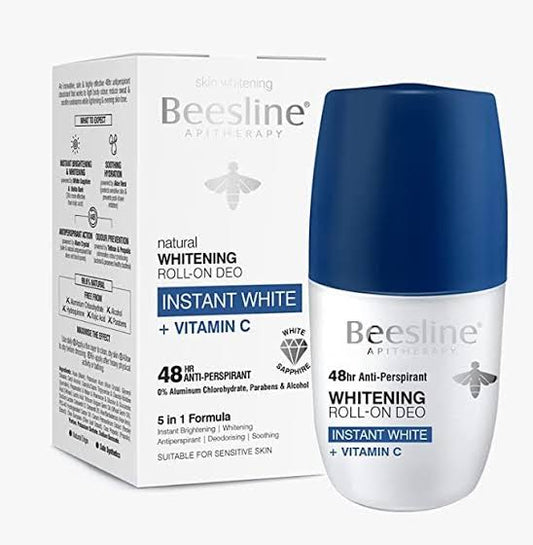 Beesline whitening instant white+vitamin c roll on