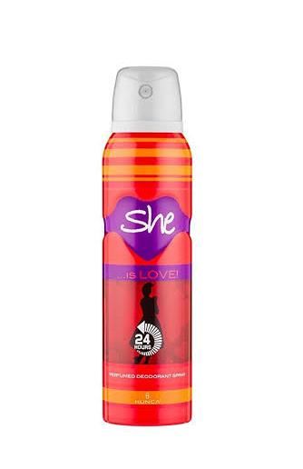 She .. is love - deodorant spray 24H