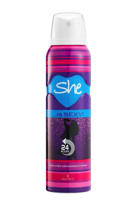 She .. is sexy - deodorant spray 24H