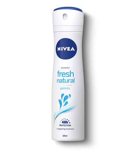 Fresh Natural Nivea deodorant Spray 48H