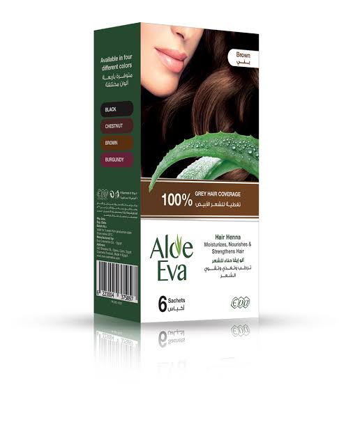 ALOE EVA Henna BROWN