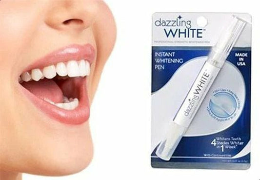 1. Dazzling White - teeth instant whitening pen , Made in USA - قلم تبييض الأسنان الأمريكي الأصلي