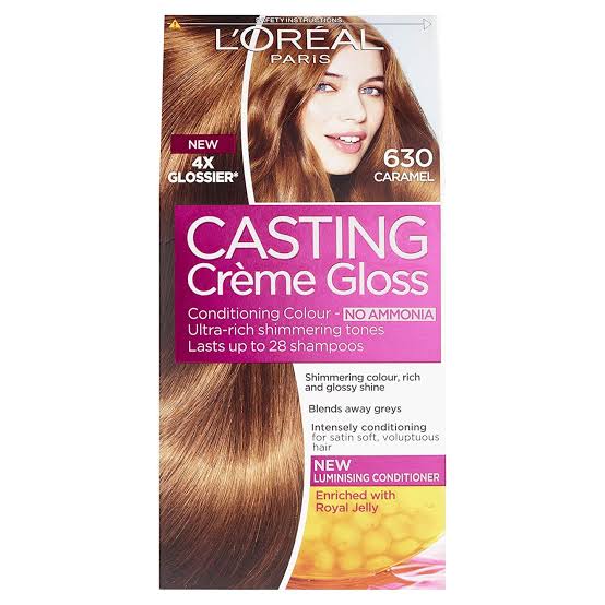 loreal casting creme gloss   630 Caramel