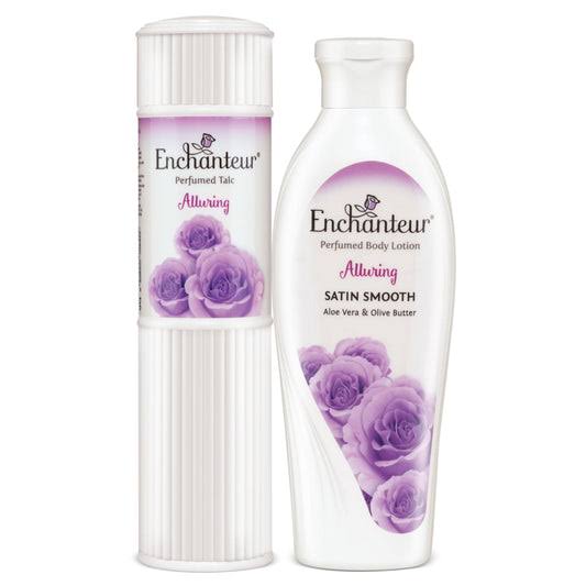 Enchanteur 250ml lotion + 125 gm Talcum powder