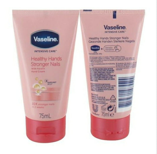 vaseline healthy hands & stronger nails 75 ml