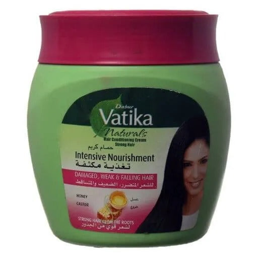 Dabur Vatika Hair conditioning Mask - with Honey & Castor - Intensive Nourishing 500 gm