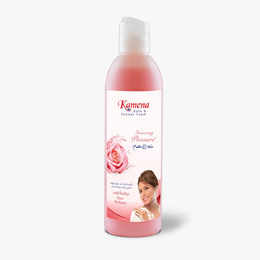 kamena bath and shower foam    rose perfume