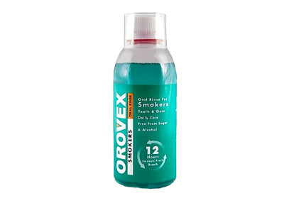 Orovex Smokers' Mouth Wash for Daily Care of Teeth and Gums - 250 ml