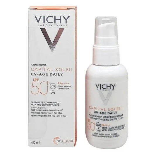 1 Vichy Capital Soleil UV - Age Daily SPF 50+ Water Fluid 40ml